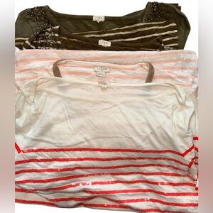 J Crew Tshirt Lot 4 shirts!